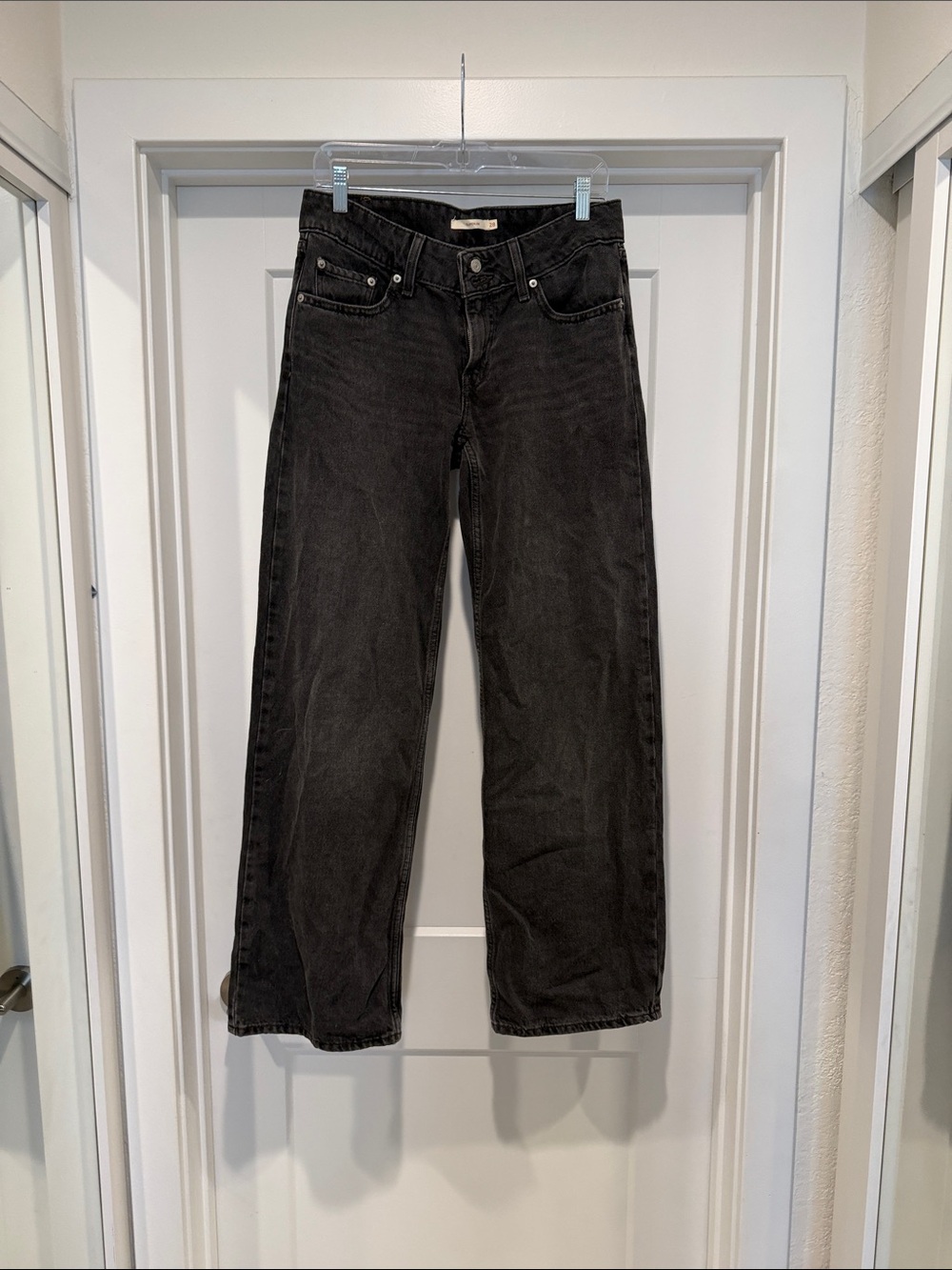 Levi's Wide-Leg Black Jeans
